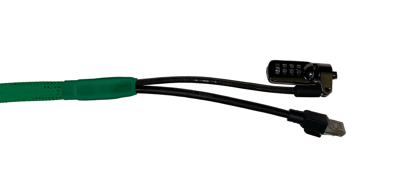 Standard Cat 8 Security Cable (Green)