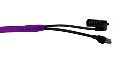 Standard Cat 8 Security Cable (Purple)