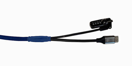 Standard HDMI Security Cable (Blue)
