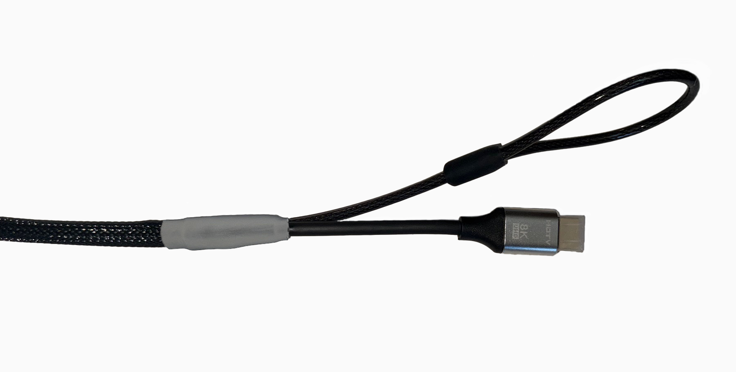 Single Lock (w/Loop) HDMI Security Cable