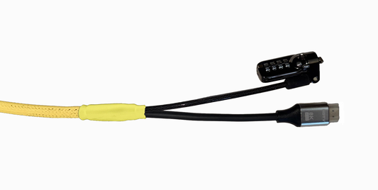 Standard HDMI Security Cable (Yellow)